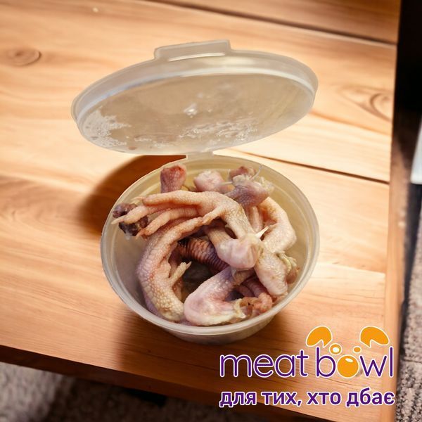 Лапки перепілок для собак та котів - 25 г - MeatBowl - Натуральний BARF раціон